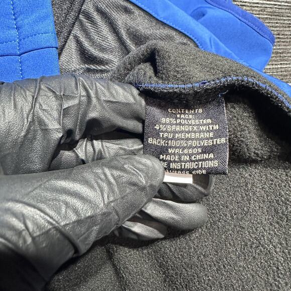 New York Giants NFL Vest Men's 2XL Blue Full Zip Softshell - Picture 9 of 13